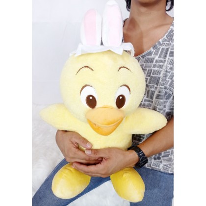 Little Yellow Chicken SoftToys/PlushToys/KidsToys 60cm 兔耳小鸡娃娃玩具公仔60厘米 Patung Beruang