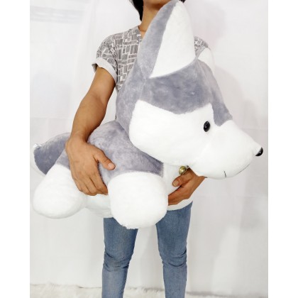 BELL HUSKY SOFTTOYS/PLUSHTOYS/KIDSTOYS 50CM 铃铛哈士奇娃娃玩具公仔50厘米