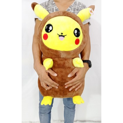 Pikachu（Stretch Cotton） SoftToys/PlushToys/KidsToys 60cm 毛料皮卡丘太空棉娃娃玩具公仔60厘米 Patung Beruang