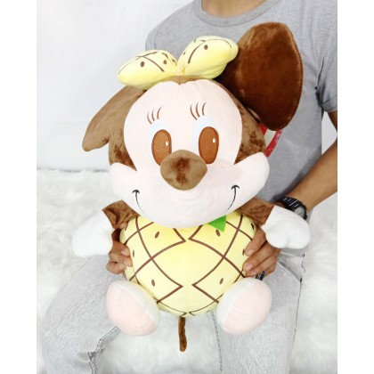 {M'SIA STOCK} Mickey Minnie SoftToys/PlushToys/KidsToys 50cm 水果米奇米妮娃娃玩具公仔50厘米 Patung Beruang