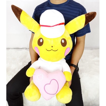 Couple Pokemon Pikachu SoftToys/PlushToys/KidsToys 60cm宝可梦皮卡丘娃娃玩具公仔60厘米 