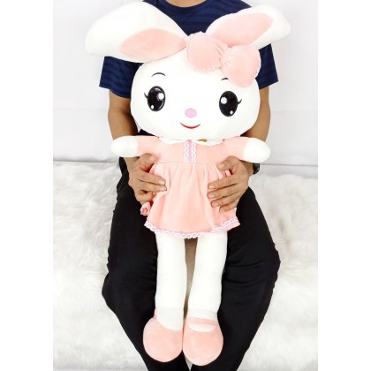 FLOWER SKIRT RABBIT SOFTTOYS/PLUSHTOYS/KIDSTOYS/DOLL 60CM 花裙兔子娃娃玩具公仔60厘米 FLOWER SKIRT RABBIT SOFTTOYS/PLUSHTOYS/KIDSTOYS/DOLL 60CM 花裙兔子娃娃玩具公仔60厘米