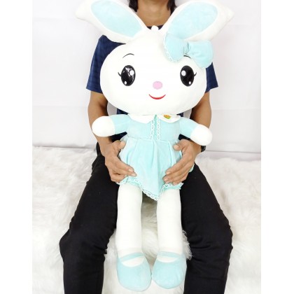 FLOWER SKIRT RABBIT SOFTTOYS/PLUSHTOYS/KIDSTOYS/DOLL 60CM 花裙兔子娃娃玩具公仔60厘米 FLOWER SKIRT RABBIT SOFTTOYS/PLUSHTOYS/KIDSTOYS/DOLL 60CM 花裙兔子娃娃玩具公仔60厘米