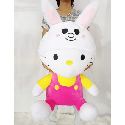 {M'SIA STOCK} KITTY/SALLY DUCK SOFT TOYS/PLUSH TOYS/KIDS TOYS 70CM 凯蒂猫/Line娃娃玩具公仔70厘米 Patung Beruang