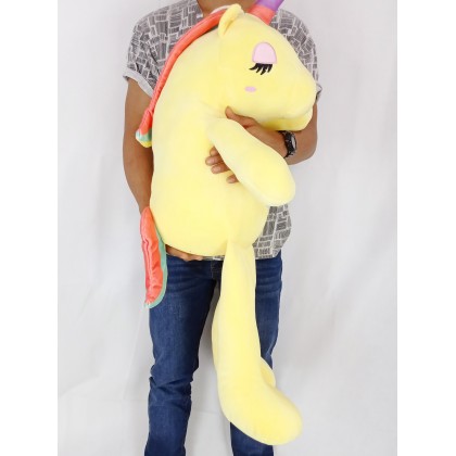 Unicorn （Stretch Cotton）SoftToys/PlushToys/KidsToys 60cm 长脚独角马（太空棉）娃娃玩具公仔60厘米