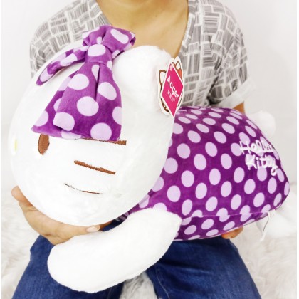 {M'SIA STOCK} Hello Kitty SoftToys/PlushToys/KidsToys 50cm 波点凯蒂猫娃娃玩具公仔50厘米 Patung Beruang