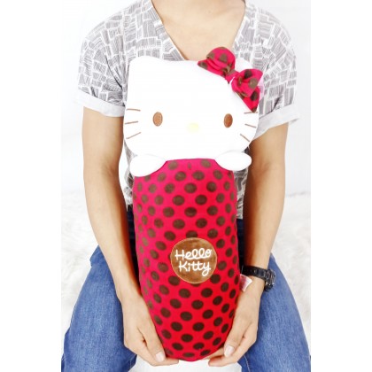 {M'SIA STOCK} Hello Kitty SoftToys/PlushToys/KidsToys 50cm 波点凯蒂猫娃娃玩具公仔50厘米 Patung Beruang