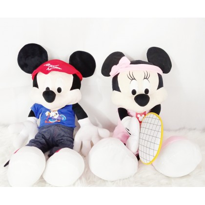 {M'SIA STOCK} Mickey Minnie SoftToys/PlushToys/KidsToys 75cm 米奇米妮娃娃玩具公仔75厘米 Patung Beruang