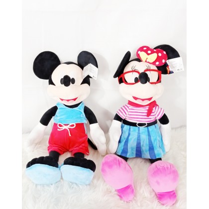 {M'SIA STOCK} Mickey Minnie SoftToys/PlushToys/KidsToys 75cm 米奇米妮娃娃玩具公仔75厘米 Patung Beruang